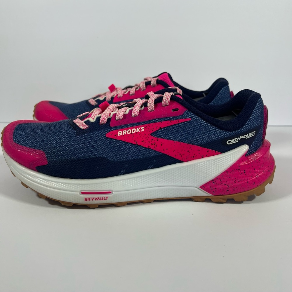 Brooks Catamount 2 Trail Running Shoes Womens Sz 7 Sneakers Athletic Walking - Picture 4 of 16